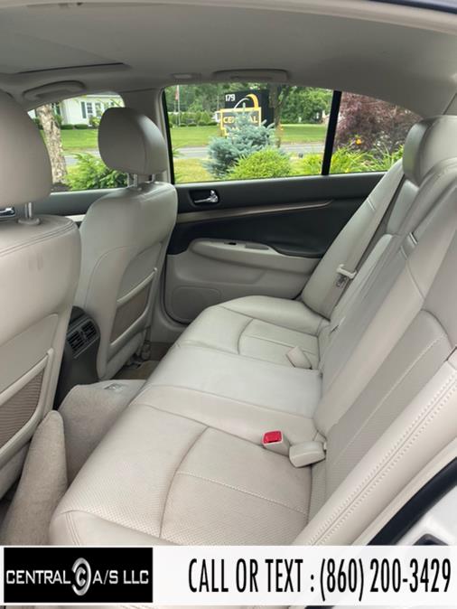 2011 Infiniti G37 Sedan 4dr x AWD, available for sale in East Windsor, Connecticut | Central A/S LLC. East Windsor, Connecticut 2011 Infiniti G37 Sedan 4dr x AWD, available for sale in East Windsor, Connecticut | Central A/S LLC. East Windsor, Connecticut