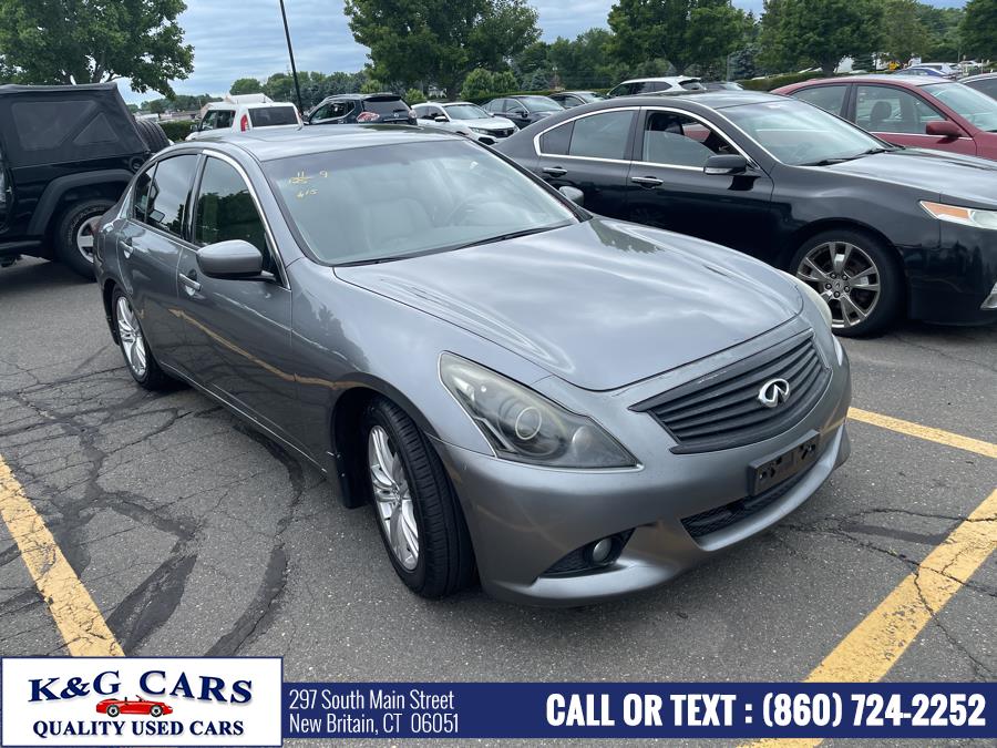 Used Infiniti G25 Sedan 4dr x AWD 2011 | K and G Cars . New Britain, Connecticut Used Infiniti G25 Sedan 4dr x AWD 2011 | K and G Cars . New Britain, Connecticut