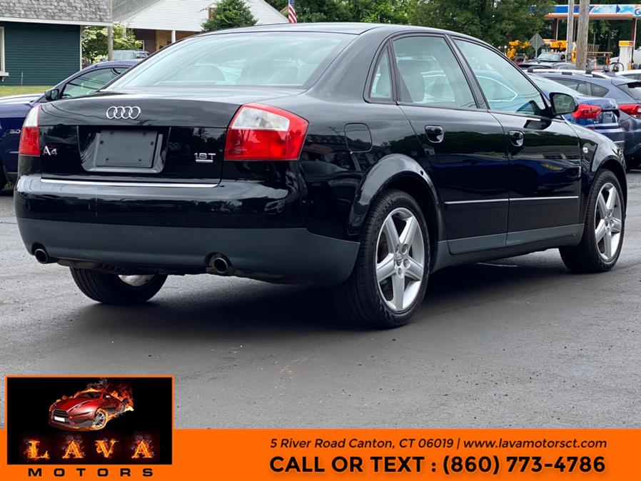 2003 Audi A4 4dr Sdn 1.8T quattro AWD Auto, available for sale in Canton, Connecticut | Lava Motors. Canton, Connecticut 2003 Audi A4 4dr Sdn 1.8T quattro AWD Auto, available for sale in Canton, Connecticut | Lava Motors. Canton, Connecticut