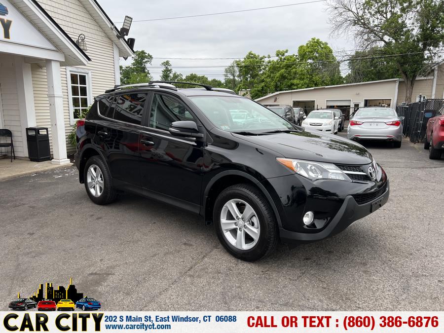 2013 Toyota RAV4 AWD 4dr XLE (Natl), available for sale in East Windsor, Connecticut | Car City LLC. East Windsor, Connecticut 2013 Toyota RAV4 AWD 4dr XLE (Natl), available for sale in East Windsor, Connecticut | Car City LLC. East Windsor, Connecticut