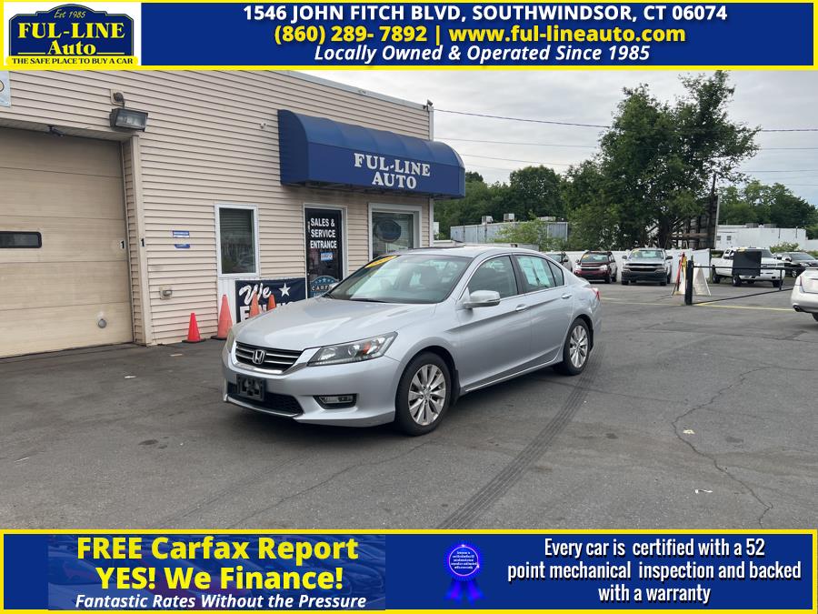 2013 Honda Accord Sdn 4dr I4 CVT EX-L w/Navi, available for sale in South Windsor , Connecticut | Ful-line Auto LLC. South Windsor , Connecticut 2013 Honda Accord Sdn 4dr I4 CVT EX-L w/Navi, available for sale in South Windsor , Connecticut | Ful-line Auto LLC. South Windsor , Connecticut