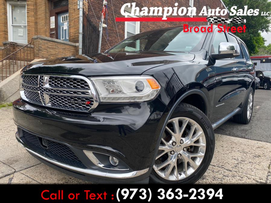 2015 Dodge Durango AWD 4dr Citadel, available for sale in Newark, New Jersey | Champion Auto Sales. Newark, New Jersey 2015 Dodge Durango AWD 4dr Citadel, available for sale in Newark, New Jersey | Champion Auto Sales. Newark, New Jersey