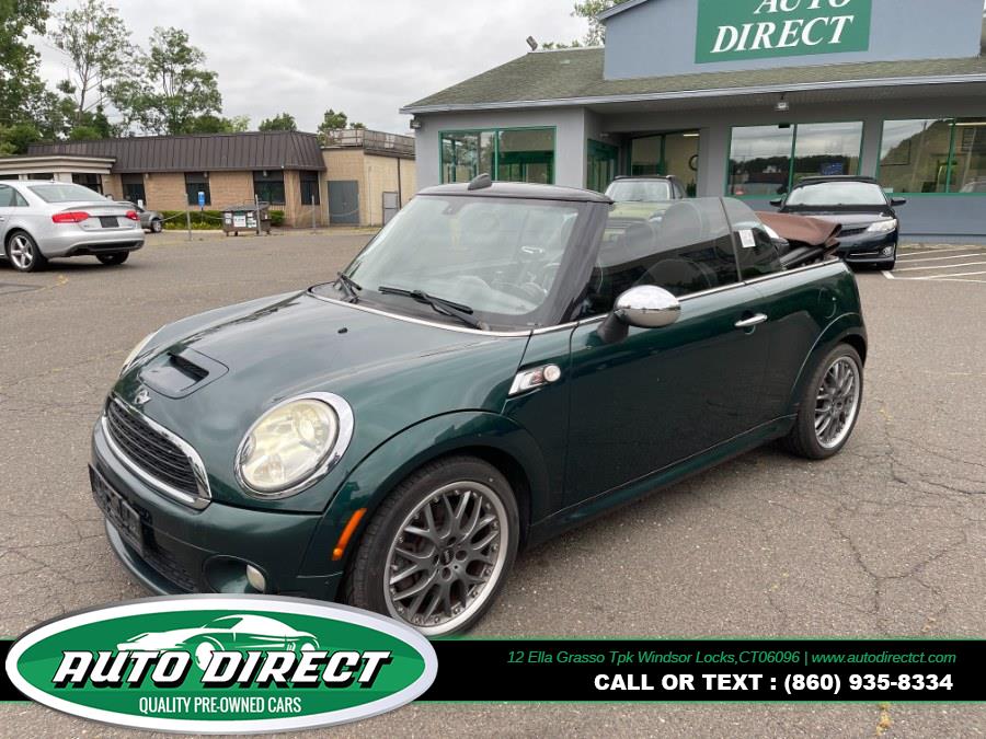 2009 MINI Cooper Convertible 2dr S, available for sale in Windsor Locks, Connecticut | Auto Direct LLC. Windsor Locks, Connecticut 2009 MINI Cooper Convertible 2dr S, available for sale in Windsor Locks, Connecticut | Auto Direct LLC. Windsor Locks, Connecticut