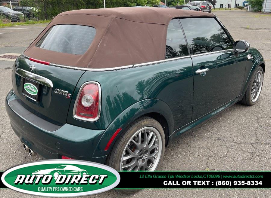 2009 MINI Cooper Convertible 2dr S, available for sale in Windsor Locks, Connecticut | Auto Direct LLC. Windsor Locks, Connecticut 2009 MINI Cooper Convertible 2dr S, available for sale in Windsor Locks, Connecticut | Auto Direct LLC. Windsor Locks, Connecticut