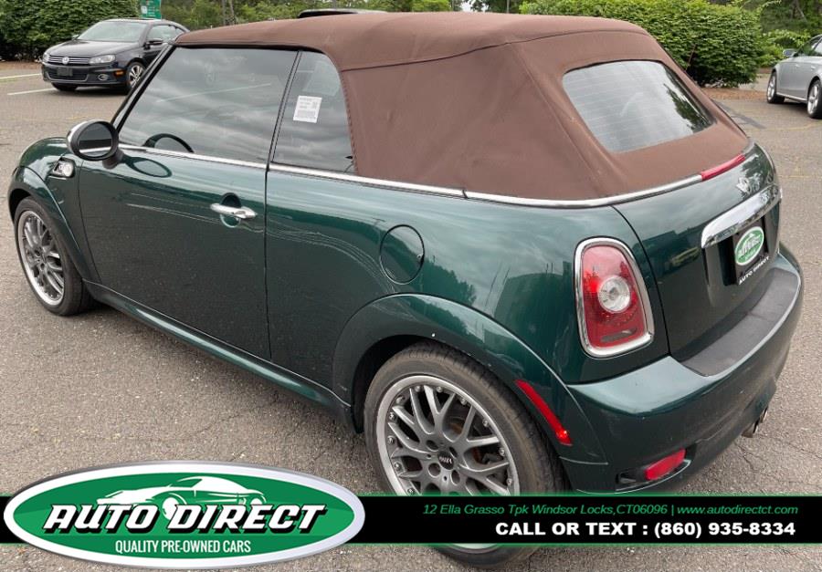 2009 MINI Cooper Convertible 2dr S, available for sale in Windsor Locks, Connecticut | Auto Direct LLC. Windsor Locks, Connecticut 2009 MINI Cooper Convertible 2dr S, available for sale in Windsor Locks, Connecticut | Auto Direct LLC. Windsor Locks, Connecticut
