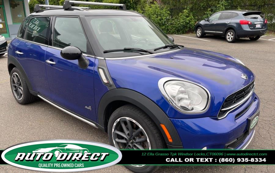 2015 MINI Cooper Countryman ALL4 4dr S, available for sale in Windsor Locks, Connecticut | Auto Direct LLC. Windsor Locks, Connecticut 2015 MINI Cooper Countryman ALL4 4dr S, available for sale in Windsor Locks, Connecticut | Auto Direct LLC. Windsor Locks, Connecticut