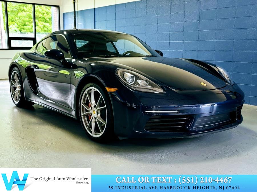 2018 Porsche 718 Cayman S Coupe, available for sale in Lodi, New Jersey | AW Auto & Truck Wholesalers, Inc. Lodi, New Jersey