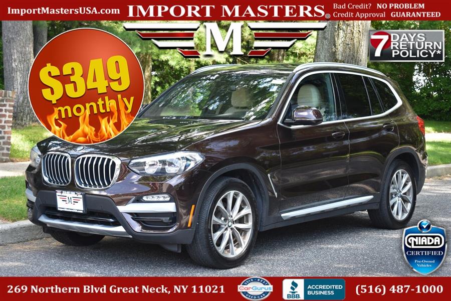 2019 BMW X3 xDrive30i AWD 4dr Sports Activity Vehicle, available for sale in Great Neck, New York | Camy Cars. Great Neck, New York