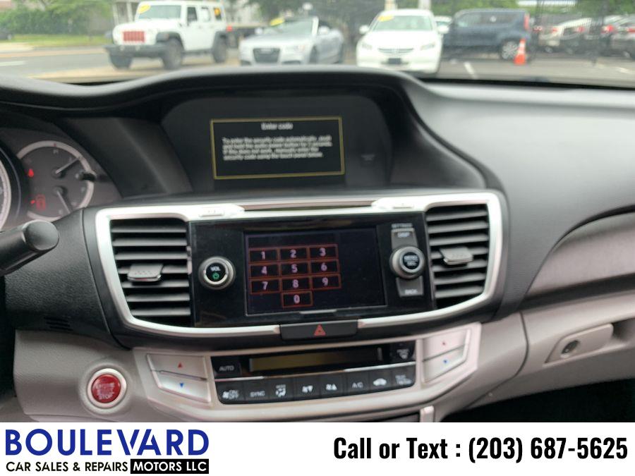 2014 Honda Accord EX-L Sedan 4D, available for sale in New Haven, Connecticut | Boulevard Motors LLC. New Haven, Connecticut 2014 Honda Accord EX-L Sedan 4D, available for sale in New Haven, Connecticut | Boulevard Motors LLC. New Haven, Connecticut