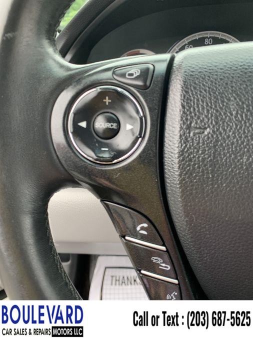 2014 Honda Accord EX-L Sedan 4D, available for sale in New Haven, Connecticut | Boulevard Motors LLC. New Haven, Connecticut 2014 Honda Accord EX-L Sedan 4D, available for sale in New Haven, Connecticut | Boulevard Motors LLC. New Haven, Connecticut