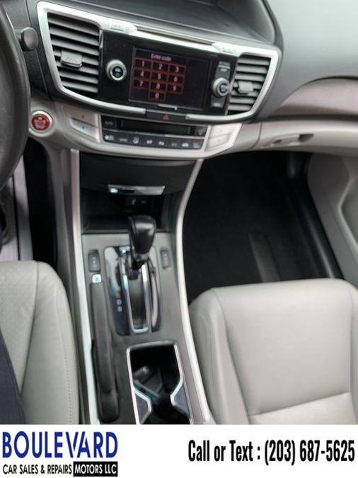 2014 Honda Accord EX-L Sedan 4D, available for sale in New Haven, Connecticut | Boulevard Motors LLC. New Haven, Connecticut 2014 Honda Accord EX-L Sedan 4D, available for sale in New Haven, Connecticut | Boulevard Motors LLC. New Haven, Connecticut