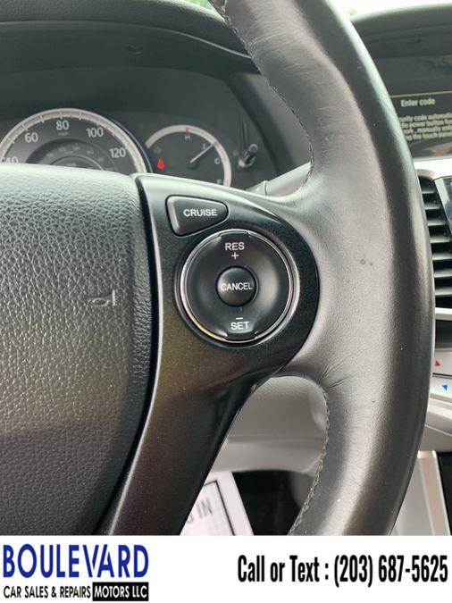 2014 Honda Accord EX-L Sedan 4D, available for sale in New Haven, Connecticut | Boulevard Motors LLC. New Haven, Connecticut 2014 Honda Accord EX-L Sedan 4D, available for sale in New Haven, Connecticut | Boulevard Motors LLC. New Haven, Connecticut