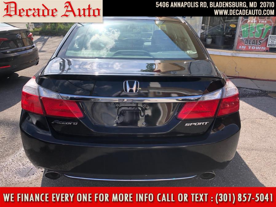 Used Honda Accord Sdn 4dr I4 CVT Sport 2013 | Decade Auto. Bladensburg, Maryland Used Honda Accord Sdn 4dr I4 CVT Sport 2013 | Decade Auto. Bladensburg, Maryland