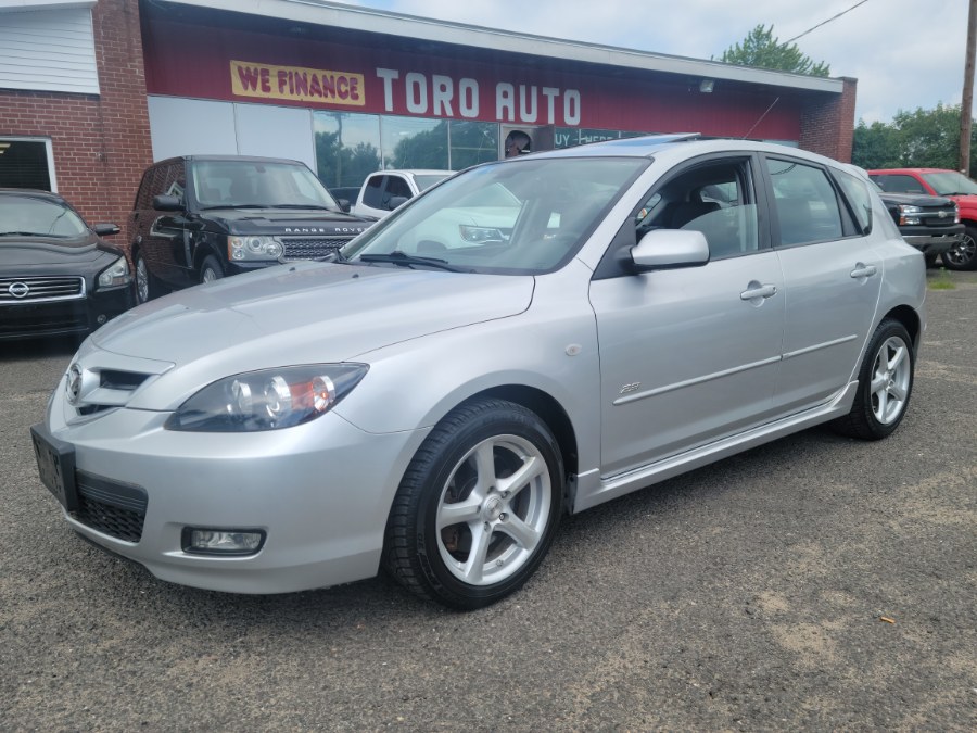 2008 Mazda Mazda3 Leather & Sunroof 2.3 HB 5 Speed Manual, available for sale in East Windsor, Connecticut | Toro Auto. East Windsor, Connecticut