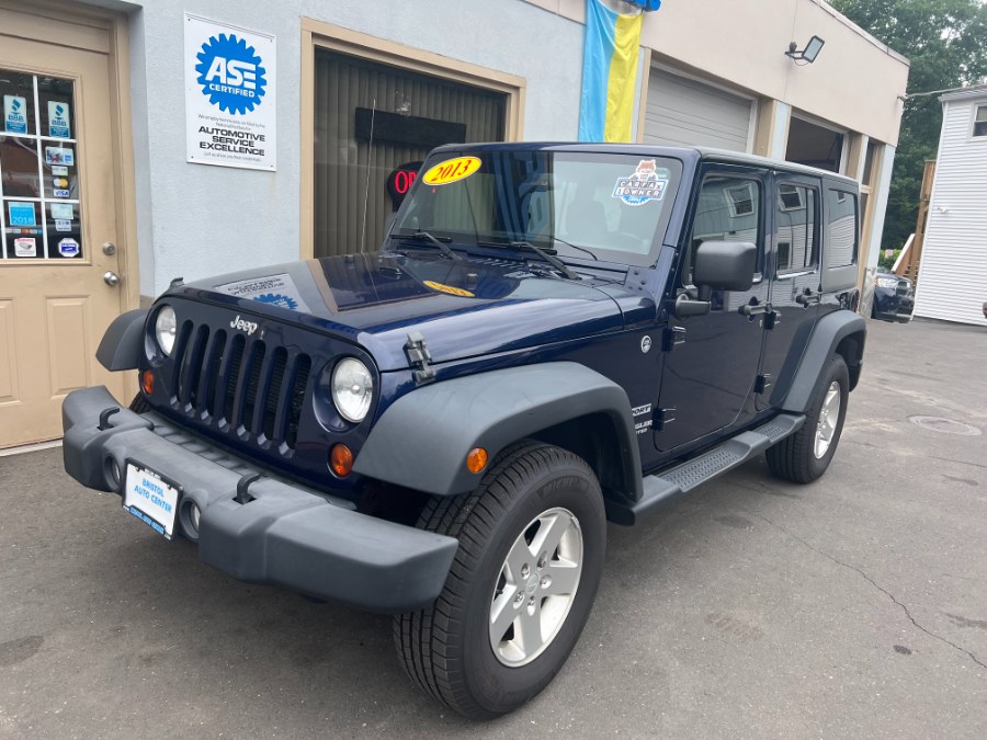 2013 Jeep Wrangler Unlimited 4WD 4dr Sport, available for sale in Bristol, Connecticut | Bristol Auto Center LLC. Bristol, Connecticut 2013 Jeep Wrangler Unlimited 4WD 4dr Sport, available for sale in Bristol, Connecticut | Bristol Auto Center LLC. Bristol, Connecticut