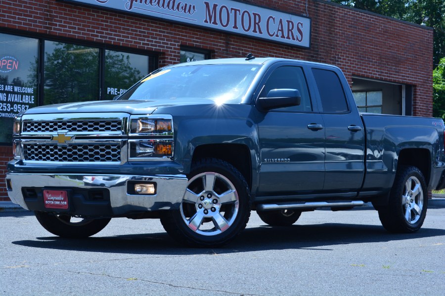 2014 Chevrolet Silverado 1500 4WD Double Cab 143.5" LT w/1LT, available for sale in ENFIELD, Connecticut | Longmeadow Motor Cars. ENFIELD, Connecticut