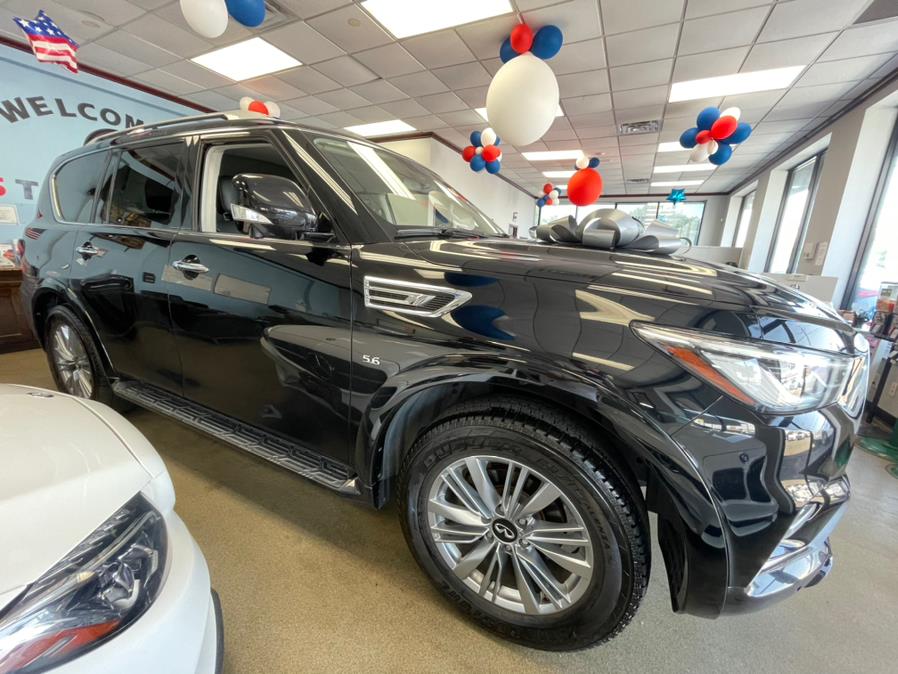 Used INFINITI QX80 LUXE AWD 2019 | 5 Towns Drive. Inwood, New York Used INFINITI QX80 LUXE AWD 2019 | 5 Towns Drive. Inwood, New York