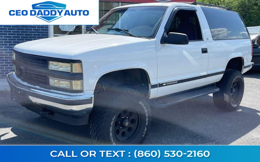 Used Chevrolet Tahoe 2dr 4WD 1999 | CEO DADDY AUTO. Online only, Connecticut