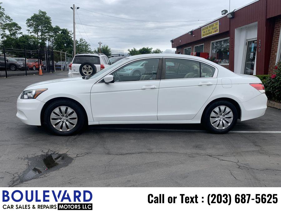 Used Honda Accord LX Sedan 4D 2012 | Boulevard Motors LLC. New Haven, Connecticut Used Honda Accord LX Sedan 4D 2012 | Boulevard Motors LLC. New Haven, Connecticut