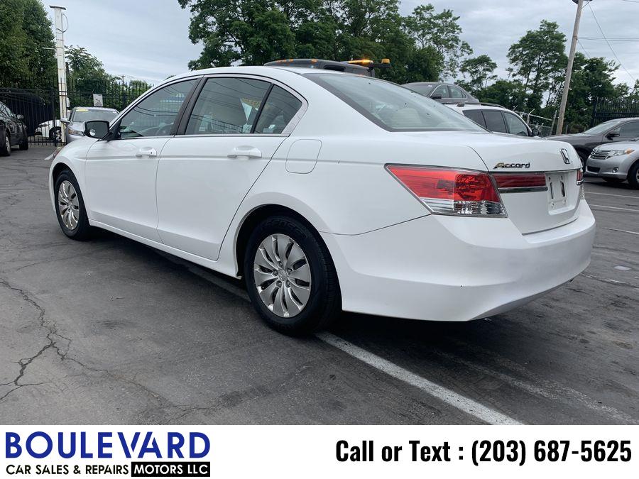 Used Honda Accord LX Sedan 4D 2012 | Boulevard Motors LLC. New Haven, Connecticut Used Honda Accord LX Sedan 4D 2012 | Boulevard Motors LLC. New Haven, Connecticut