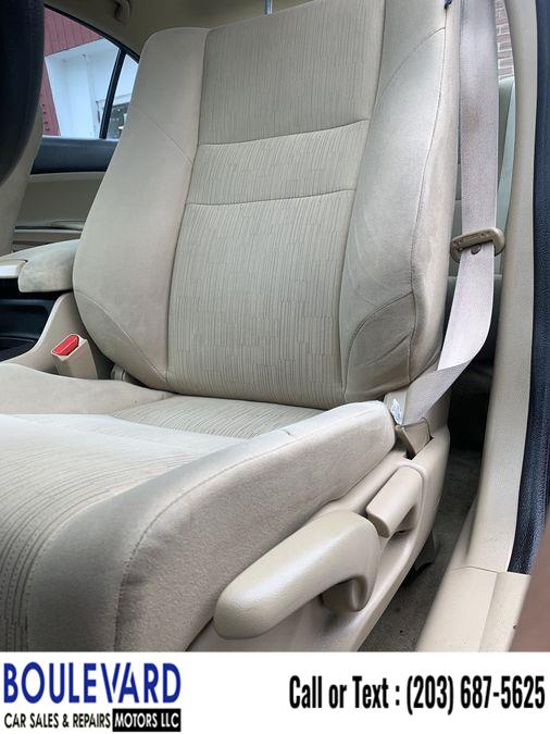 Used Honda Accord LX Sedan 4D 2012 | Boulevard Motors LLC. New Haven, Connecticut Used Honda Accord LX Sedan 4D 2012 | Boulevard Motors LLC. New Haven, Connecticut