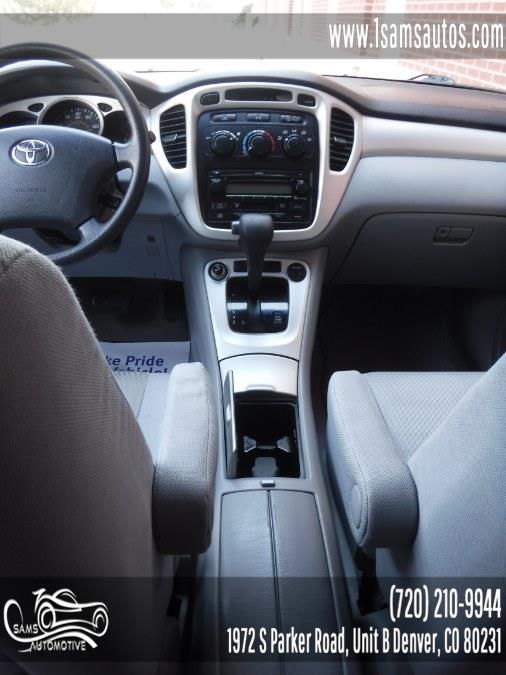 2006 Toyota Highlander 4dr V6 4WD Limited w/3rd Row, available for sale in Denver, Colorado | Sam's Automotive. Denver, Colorado 2006 Toyota Highlander 4dr V6 4WD Limited w/3rd Row, available for sale in Denver, Colorado | Sam's Automotive. Denver, Colorado
