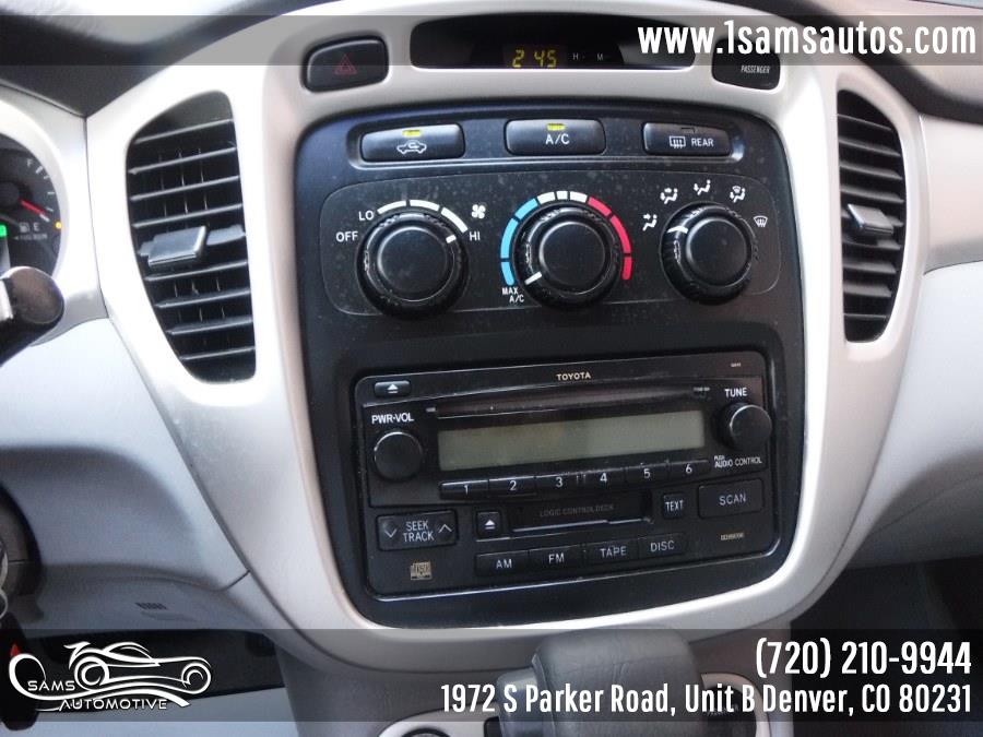 2006 Toyota Highlander 4dr V6 4WD Limited w/3rd Row, available for sale in Denver, Colorado | Sam's Automotive. Denver, Colorado 2006 Toyota Highlander 4dr V6 4WD Limited w/3rd Row, available for sale in Denver, Colorado | Sam's Automotive. Denver, Colorado