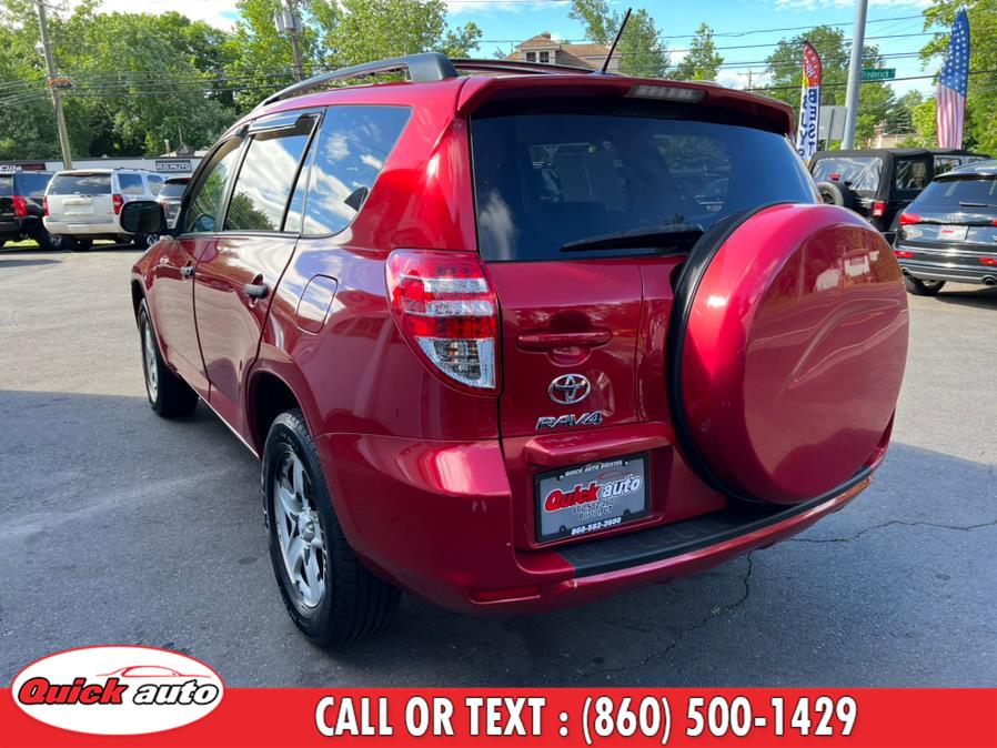 2011 Toyota RAV4 FWD 4dr 4-cyl 4-Spd AT (Natl), available for sale in Bristol, Connecticut | Quick Auto LLC. Bristol, Connecticut 2011 Toyota RAV4 FWD 4dr 4-cyl 4-Spd AT (Natl), available for sale in Bristol, Connecticut | Quick Auto LLC. Bristol, Connecticut