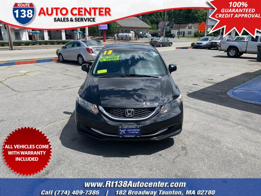 2013 Honda Civic Sdn 4dr Man LX, available for sale in Taunton, Massachusetts | Rt 138 Auto Center Inc . Taunton, Massachusetts