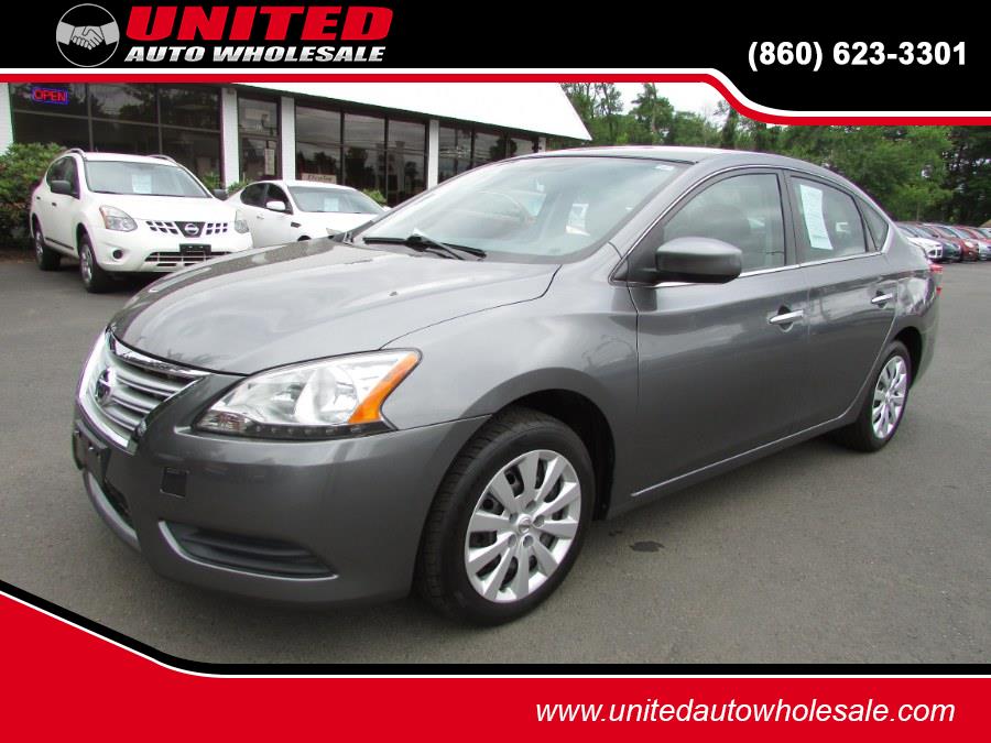 2015 Nissan Sentra 4dr Sdn I4 CVT SV, available for sale in East Windsor, Connecticut | United Auto Sales of E Windsor, Inc. East Windsor, Connecticut