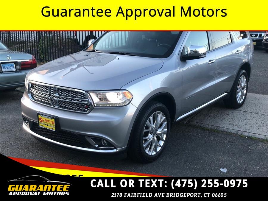 Used Dodge Durango Citadel AWD 4dr SUV 2015 | Guarantee Approval Motors. Bridgeport, Connecticut Used Dodge Durango Citadel AWD 4dr SUV 2015 | Guarantee Approval Motors. Bridgeport, Connecticut