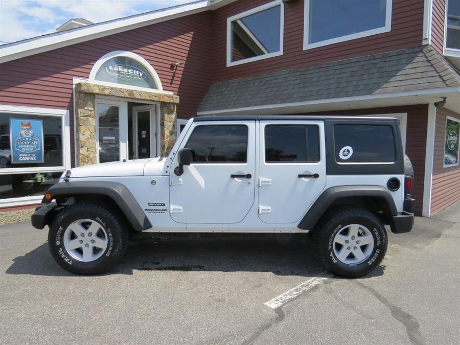 Used Jeep Wrangler Unlimited Sport S 4x4 4dr SUV 2017 | Lake City Exports Inc. Auburn, Maine Used Jeep Wrangler Unlimited Sport S 4x4 4dr SUV 2017 | Lake City Exports Inc. Auburn, Maine