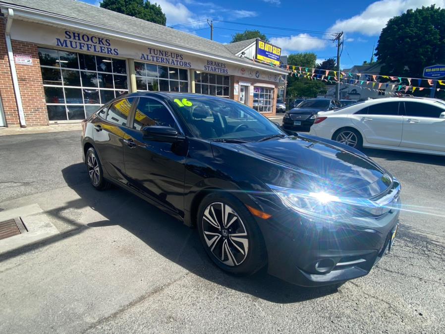 Used Honda Civic Sedan 4dr CVT EX-T 2016 | VEB Auto Sales. Hartford, Connecticut Used Honda Civic Sedan 4dr CVT EX-T 2016 | VEB Auto Sales. Hartford, Connecticut