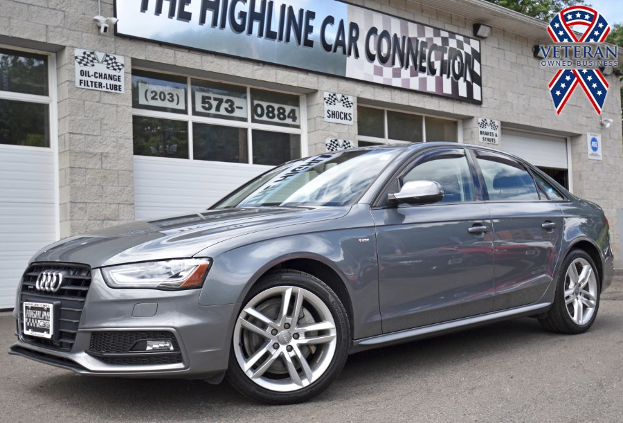 2016 Audi A4 4dr Sdn Auto quattro 2.0T Premium, available for sale in Waterbury, Connecticut | Highline Car Connection. Waterbury, Connecticut