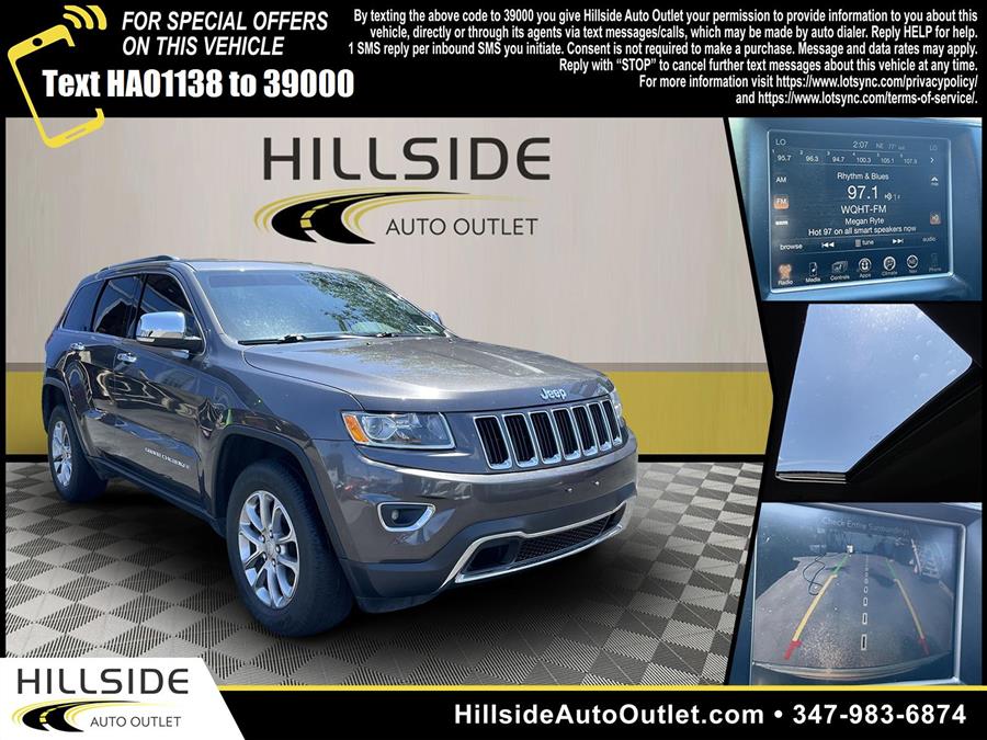 Used Jeep Grand Cherokee Limited 2015 | Hillside Auto Outlet. Jamaica, New York Used Jeep Grand Cherokee Limited 2015 | Hillside Auto Outlet. Jamaica, New York