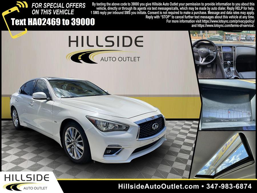 Used Infiniti Q50 3.0t LUXE 2018 | Hillside Auto Outlet. Jamaica, New York Used Infiniti Q50 3.0t LUXE 2018 | Hillside Auto Outlet. Jamaica, New York