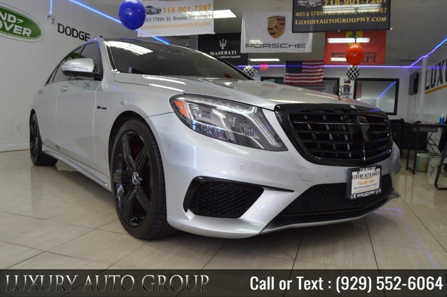 2015 Mercedes-Benz S-Class 4dr Sdn S 63 AMG 4MATIC, available for sale in Bronx, New York | Luxury Auto Group. Bronx, New York 2015 Mercedes-Benz S-Class 4dr Sdn S 63 AMG 4MATIC, available for sale in Bronx, New York | Luxury Auto Group. Bronx, New York