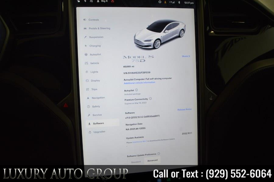 2018 Tesla Model S 75D AWD, available for sale in Bronx, New York | Luxury Auto Group. Bronx, New York 2018 Tesla Model S 75D AWD, available for sale in Bronx, New York | Luxury Auto Group. Bronx, New York