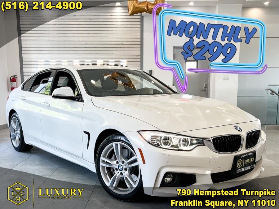 2016 BMW 4 Series 4dr Sdn 428i xDrive AWD Gran Coupe SULEV, available for sale in Franklin Square, New York | Luxury Motor Club. Franklin Square, New York