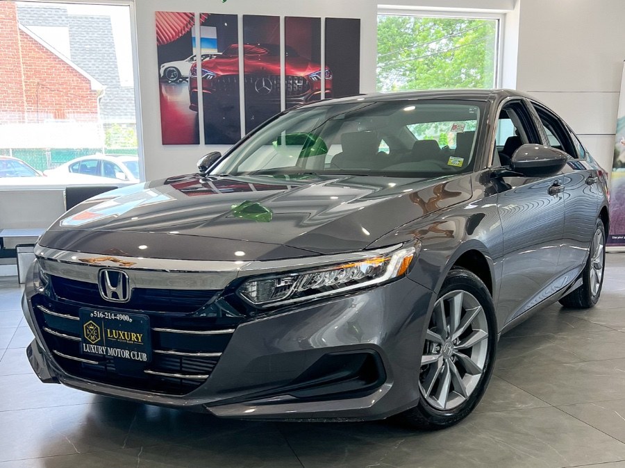 Used Honda Accord Sedan LX 1.5T CVT 2021 | Luxury Motor Club. Franklin Square, New York Used Honda Accord Sedan LX 1.5T CVT 2021 | Luxury Motor Club. Franklin Square, New York