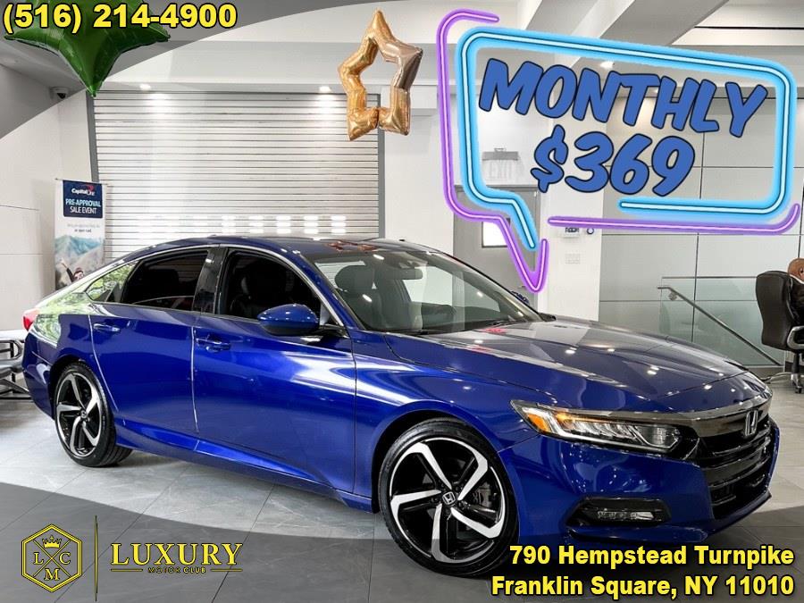 2020 Honda Accord Sedan Sport 1.5T CVT, available for sale in Franklin Square, New York | Luxury Motor Club. Franklin Square, New York