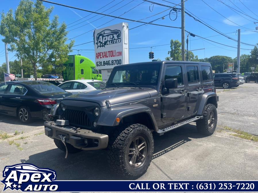 2016 Jeep Wrangler Unlimited 4WD 4dr 75th Anniversary, available for sale in Selden, New York | Apex Auto. Selden, New York