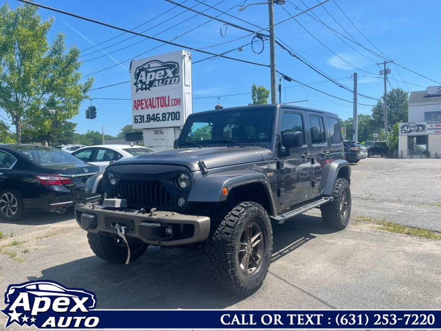 2016 Jeep Wrangler Unlimited 4WD 4dr 75th Anniversary, available for sale in Selden, New York | Apex Auto. Selden, New York 2016 Jeep Wrangler Unlimited 4WD 4dr 75th Anniversary, available for sale in Selden, New York | Apex Auto. Selden, New York