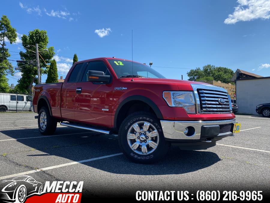 2012 Ford F-150 4WD SuperCab 145" XLT, available for sale in Hartford, Connecticut | Mecca Auto LLC. Hartford, Connecticut
