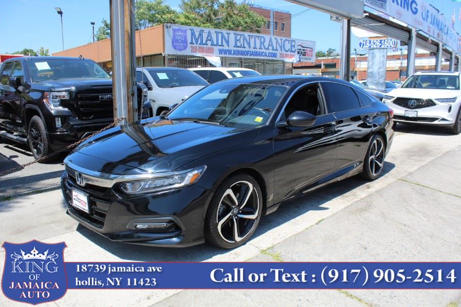 2019 Honda Accord Sedan Sport 1.5T CVT, available for sale in Hollis, New York | King of Jamaica Auto Inc. Hollis, New York 2019 Honda Accord Sedan Sport 1.5T CVT, available for sale in Hollis, New York | King of Jamaica Auto Inc. Hollis, New York