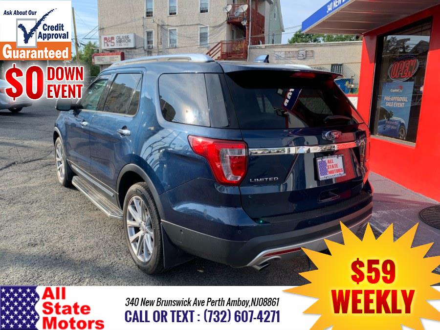 2017 Ford Explorer Limited 4WD, available for sale in Perth Amboy, New Jersey | All State Motor Inc. Perth Amboy, New Jersey 2017 Ford Explorer Limited 4WD, available for sale in Perth Amboy, New Jersey | All State Motor Inc. Perth Amboy, New Jersey