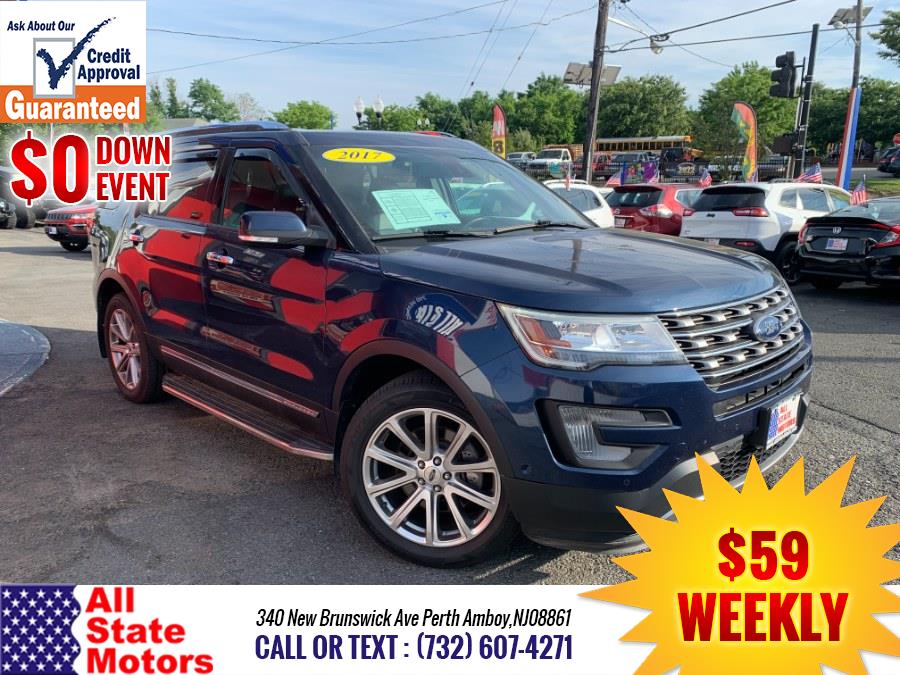 2017 Ford Explorer Limited 4WD, available for sale in Perth Amboy, New Jersey | All State Motor Inc. Perth Amboy, New Jersey 2017 Ford Explorer Limited 4WD, available for sale in Perth Amboy, New Jersey | All State Motor Inc. Perth Amboy, New Jersey