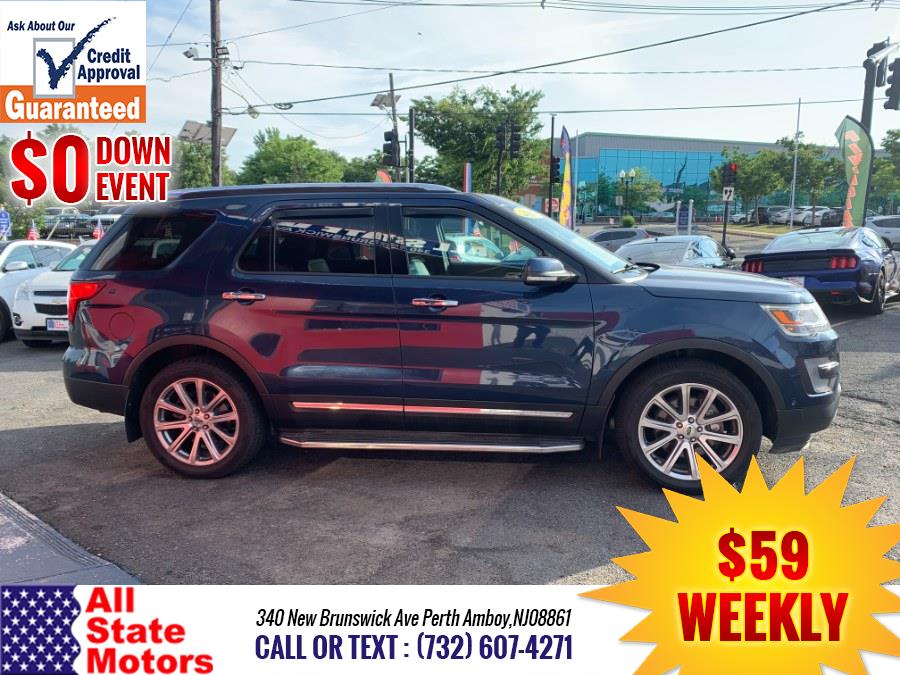 2017 Ford Explorer Limited 4WD, available for sale in Perth Amboy, New Jersey | All State Motor Inc. Perth Amboy, New Jersey 2017 Ford Explorer Limited 4WD, available for sale in Perth Amboy, New Jersey | All State Motor Inc. Perth Amboy, New Jersey
