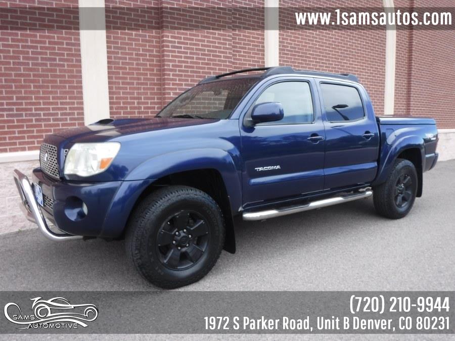 2005 Toyota Tacoma Double 128" Auto 4WD, available for sale in Denver, Colorado | Sam's Automotive. Denver, Colorado