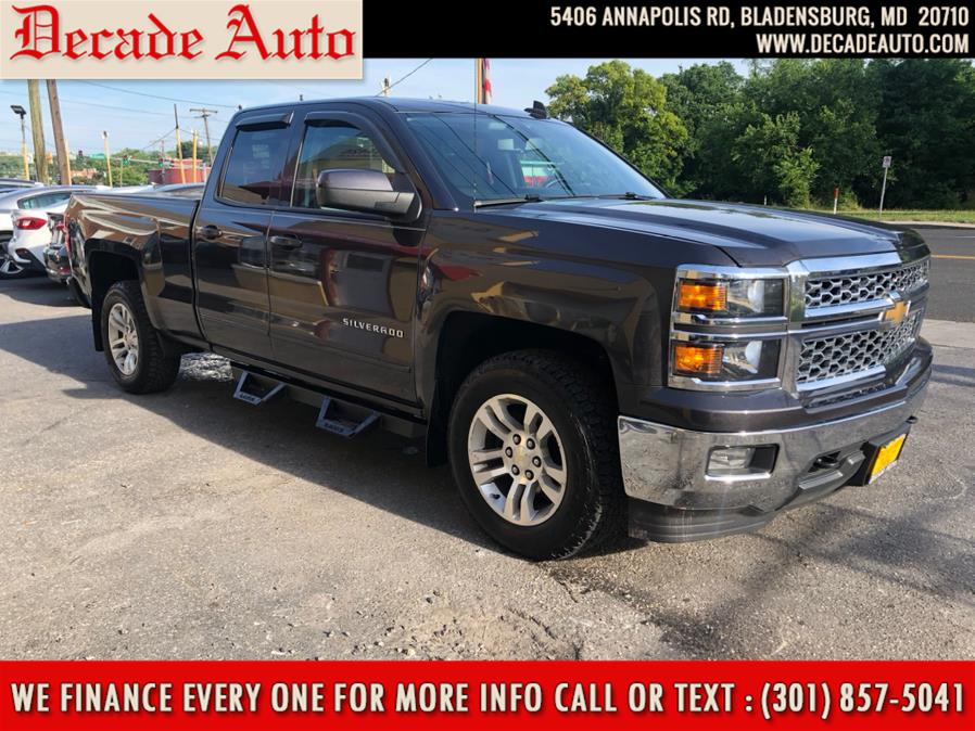 2015 Chevrolet Silverado 1500 4WD Double Cab 143.5" LT w/1LT, available for sale in Bladensburg, Maryland | Decade Auto. Bladensburg, Maryland